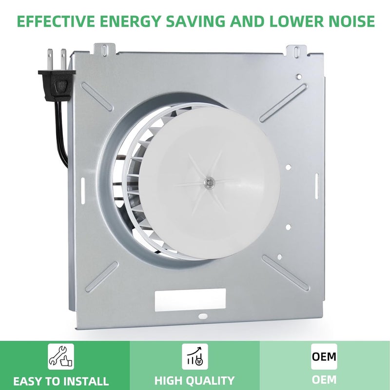 CLLOMAGY 769RL B Unit for Nutone Replacement S0504B000 Motor Assembly Power S0504B000 for Nutone,769RL B Unit Bathroom Exhaust Fan for NuTone,769RLB Motor for NuTone 757 769RL-R01 769RFT-R01 - Image 5